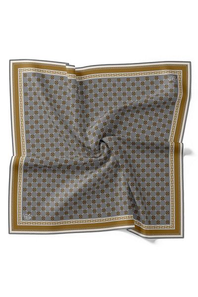 Levidor Crystal Scarf - 1425 - Metallic Gray