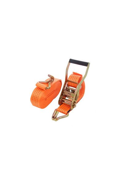 AutoZet Cargo lashing strap, TUV approved, with ratchet, 50mm x 12m, 5t, 5000 daN