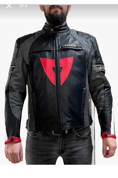 MOTORİDERS Venom D1 Leather Protected Coat
