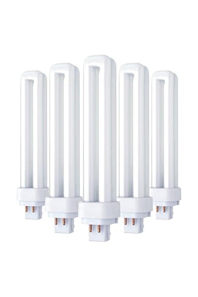 Generic مصباح فلورسنت مدمج موفر للطاقة من أوسرام G24q-3، 26 واط، 4 سنون، لون ...