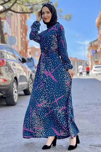 Skygo Fashion Line Hijab Dress