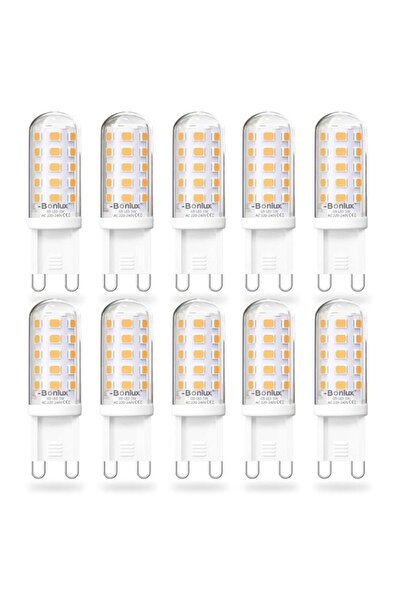 Generic لمبات LED من Bonlux G9 بقدرة 4 وات، لمبات LED من G9 كبسولة، لون أبيض ...