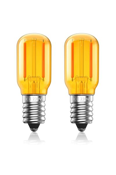 Generic 1W E14 LED Vintage Light Bulb Warm White,T22 Salt Lamp Bulb Small Edi...