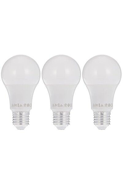Generic Osram LED Lamp Classic A 60 8.5W/E-27 Warm White Frosted 3pcs OS-LED-...