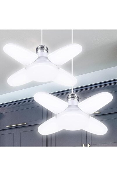 Generic مصباح NALACAL LED، عبوة من قطعتين من مصابيح LED النهارية للجراج، مصبا...