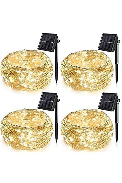 Generic SCIENISH 4 Pack Solar String Lights for Garden Patio Christmas Tree I...