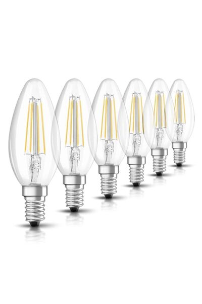 Generic OSRAM LED Retrofit CLASSIC B/LED lamp, classic mini candle shape: E14...