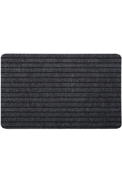 Luance سجادة باب مستطيلة بنقشة مخططة من كلوي، 50 × 80 سم