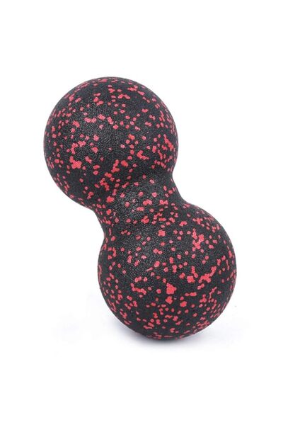 Generic كرة تدليك، 24×12 سم/9.4×4.7 بوصة، كرة تدليك لليوجا، جهاز تدليك للرقبة...