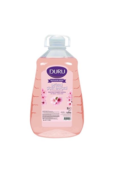 Duru sıvı sabun çiçek bahçesi 3 Lt