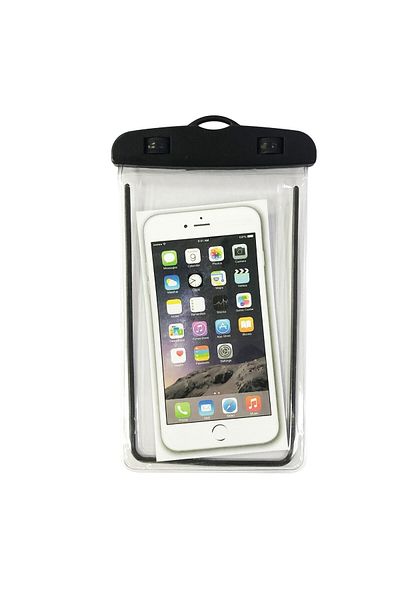 Teo Underwater Zip Waterproof Case, Snowproof, Universal, Waterproof, with Drawstring, for phone or d