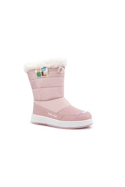 Cool 25C.Havana Fur Zippered Girl's Snow Boots