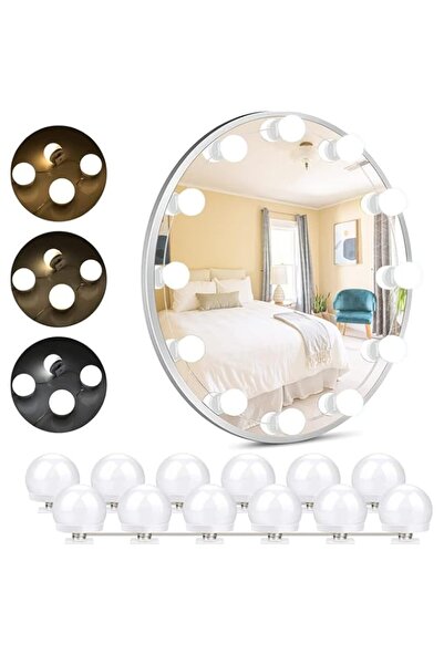 Generic مصابيح LED للزينة للمرآة، شريحة LED عالية السطوع، مصباح زينة على طراز...