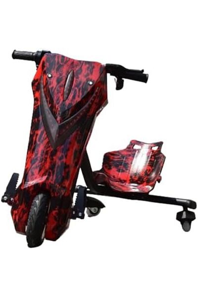Leno Electric Drift Scooter, 36V with Drift Motion, Safety Gear, Helmet, and Protective Pads from