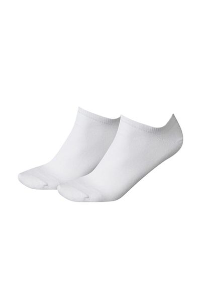 Tommy Hilfiger Set de șosete până la gleznă - 2 perechi, albe, mărimea 42.5-47