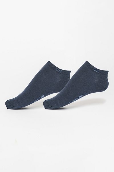 Calvin Klein , Set of ankle socks in cotton blend - 2 pairs, Navy blue, 39-42