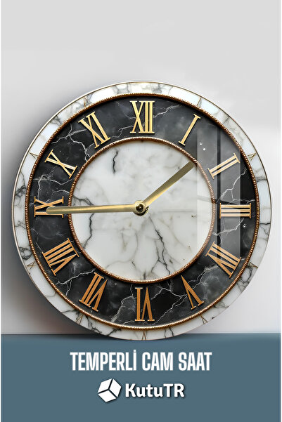 kutuTR Şıklığın ve Dayanıklılığın Buluştuğu An! 3D Görünümlü Temperli Cam Saa...