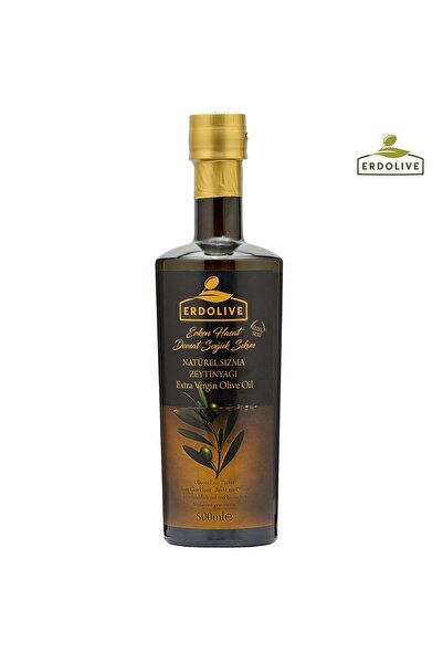 Erdolive 500 ml Domat Tipi Erken Hasat Soğuk Sıkım Zeytinyağı - Özel Seri