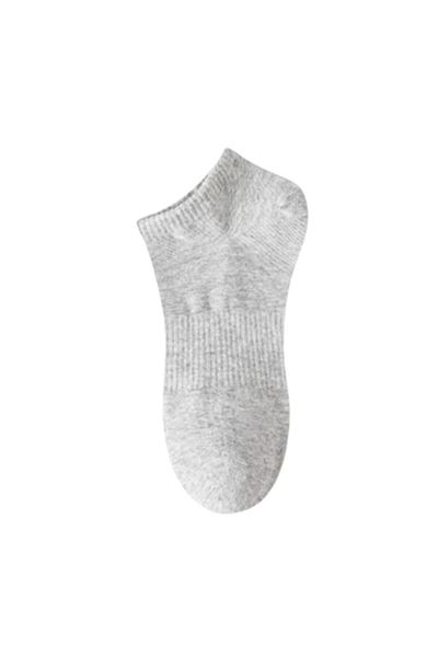 OEM Set of 3 pairs of men's socks, short, cotton, gray, size 38-44 EU
