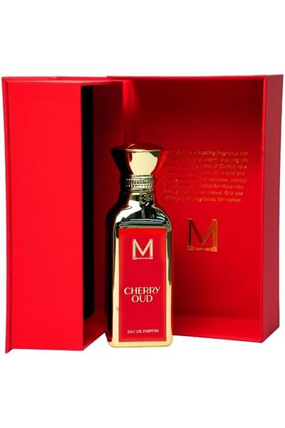 VM PERFUMES Cherry Oud Eau de Parfum for Women 100ml – Luxurious Cherry, Turkish Rose, Leather & Oud Fragrance