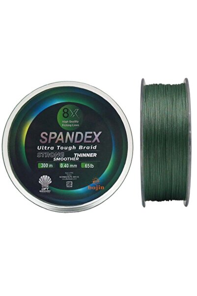 DFT Bojin 8X Spandex 0.40MM Yeşil İp Misina 300MT