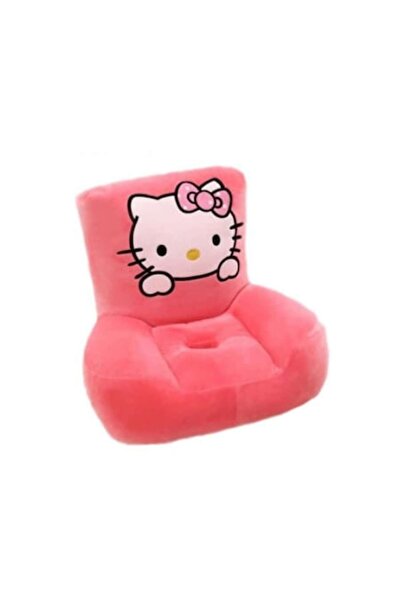 OEM Fotoliu de plus copii, Kitty, roz, 50 cm, 2 ani