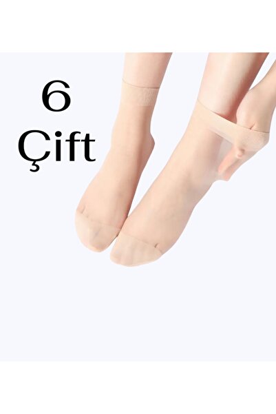erceys 6 perechi de șosete subțiri de 20 denari pentru femei