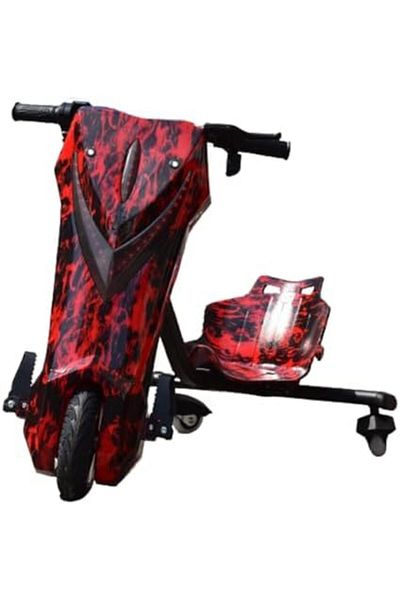 Leno Electric Drift Scooter, 36V with Drift Motion, Safety Gear, Helmet, and Protective Pads from