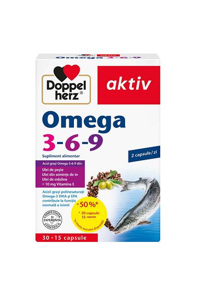 Other Omega 3-6-9, 30 Capsules, Doppelherz