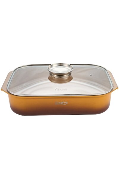 Cooking by Heinner Plech do trouby Origini, litý hliník, keramický povlak, 39x26x8,5 cm, 6 l