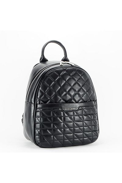 David Jones Black backpack with print 6824-2 119