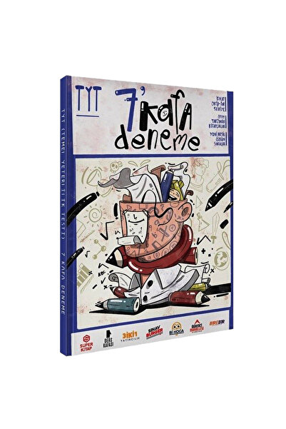 İndeks Akademi Yayıncılık TYT 7 Kafa Deneme-Kolay Orta Zor Seviye(Toplam 875 ...