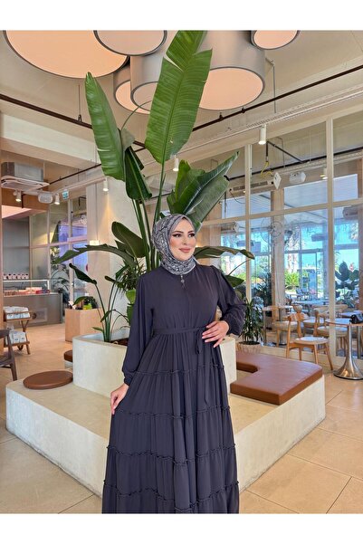 NİLNUR MODA AZRA 5 ΕΠΙΠΕΔΗ ΦΟΡΕΜΑ ΜΕ ΚΥΜΑΤΕΣ