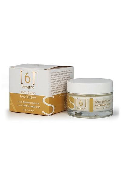 6biologico Anti-aging, Anti-pollution, Antioxidant Face Cream, Vegan, 6BIOLOGICO, 50 ml