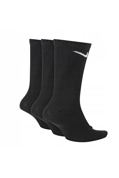 Nike Cushioned Crew socks 3-pack, cotton, black, 38-42