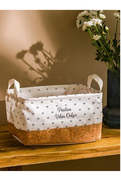 LC Waikiki Lcw Home Mixed Eye Printed Basket 29 cm