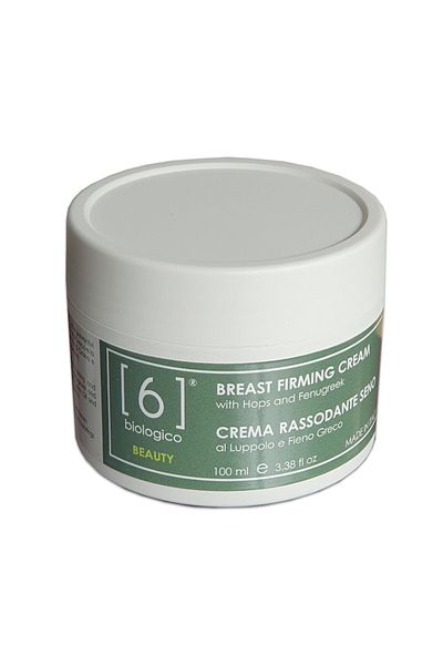6biologico Breast Firming Cream Against Stretch Marks with Greek Fennel, Hops Extract, Sage, and Pomegranate, V