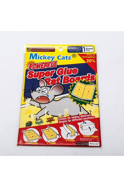 Other Mickey Cat High Quality Mouse Glue Board Factory Outlet Mouse Trap Multifunctional Rat Trap