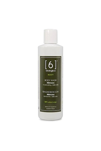 6biologico Gel de dus cu mimosa - 250 ml - produs vegan