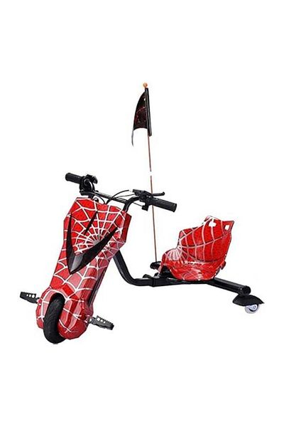 ماركة غير محددة Electric Drift Scooter 36V with Helmet and Safety Pads - Red