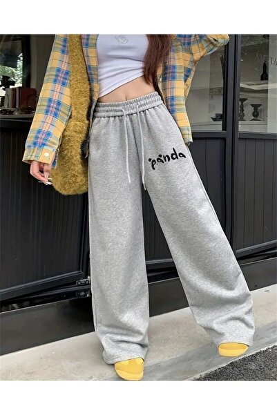 Le Vion Kadın Yazlık Iki Iplik Baggy Bol Paça Eşofman Altı