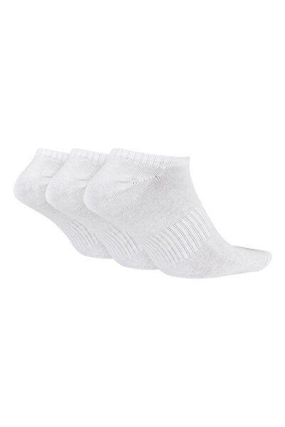 Nike - Unisex training short socks set - 3 pairs, White, L