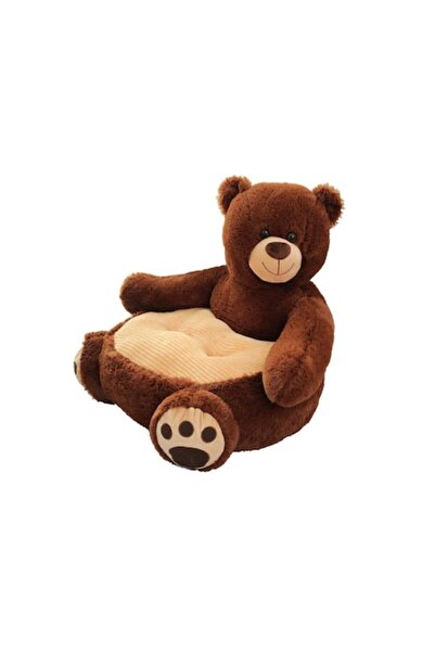 MASHASHOP Fotoliu din plus, Ursulet, MASHASHOP, maro inchis, 50 cm