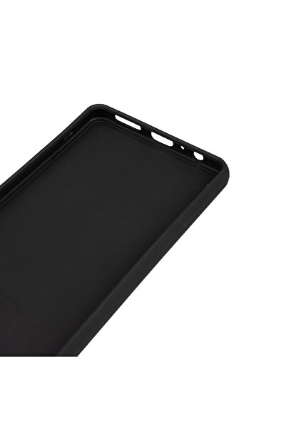 zore Tecno Camon 20 Pro 4g Case Piping Silicone - Black