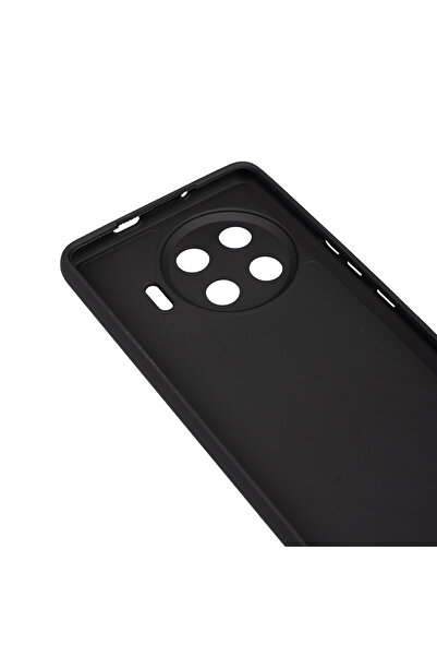 zore Tecno Spark 20 Pro Plus Case Piping Silicone - Black