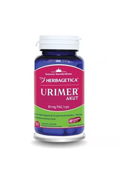 herbagetica Urimer Acute, 30 κάψουλες,