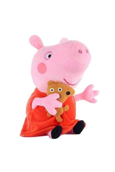 Kala Plush Toy, Kala, Peppa Pig Model, 30x13 cm, 2+ years, Multicolor
