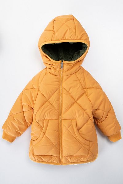 PODIUM GYM Trend New Season Soft Fabric Winter Double-Sided Fur Hooded-Pocket Quilted Coat - Coat-Mantel