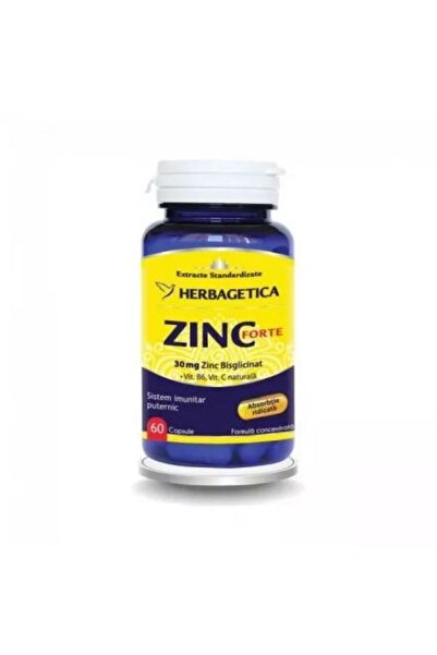 herbagetica Zinc Forte, 60 capsule,