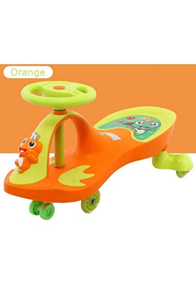 Generic Amazing Swing Car with 360 Degree Swivel Handle and Light-Up PU Wheel...